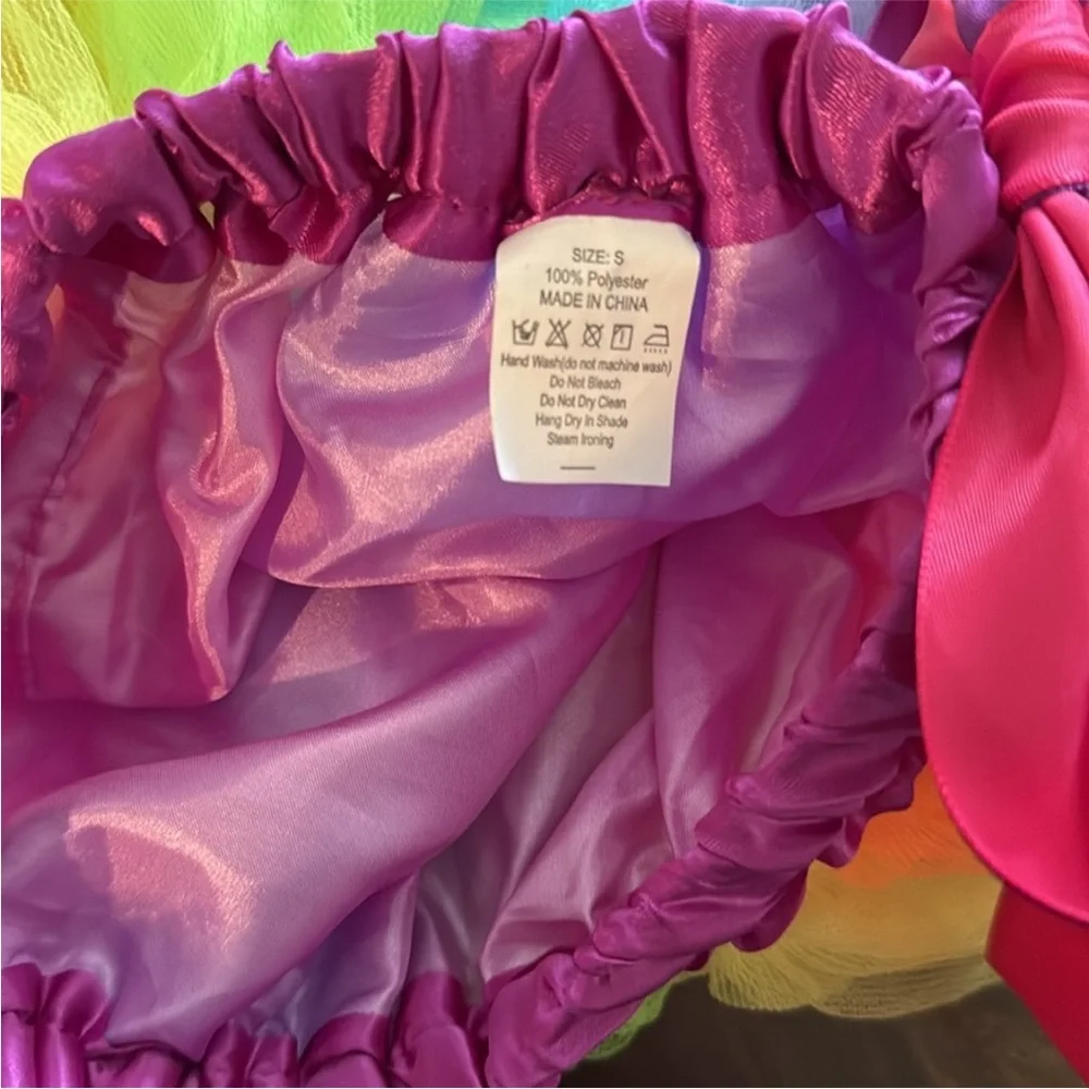 🐒Monkey Costume Tutu W/ Monkey Ears Headband ~ Bonus: 🦋Butterfly Wings - Picture 4 of 16